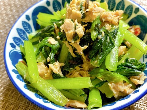 ♪簡単作り置きおかず♪小松菜とツナのサブジ